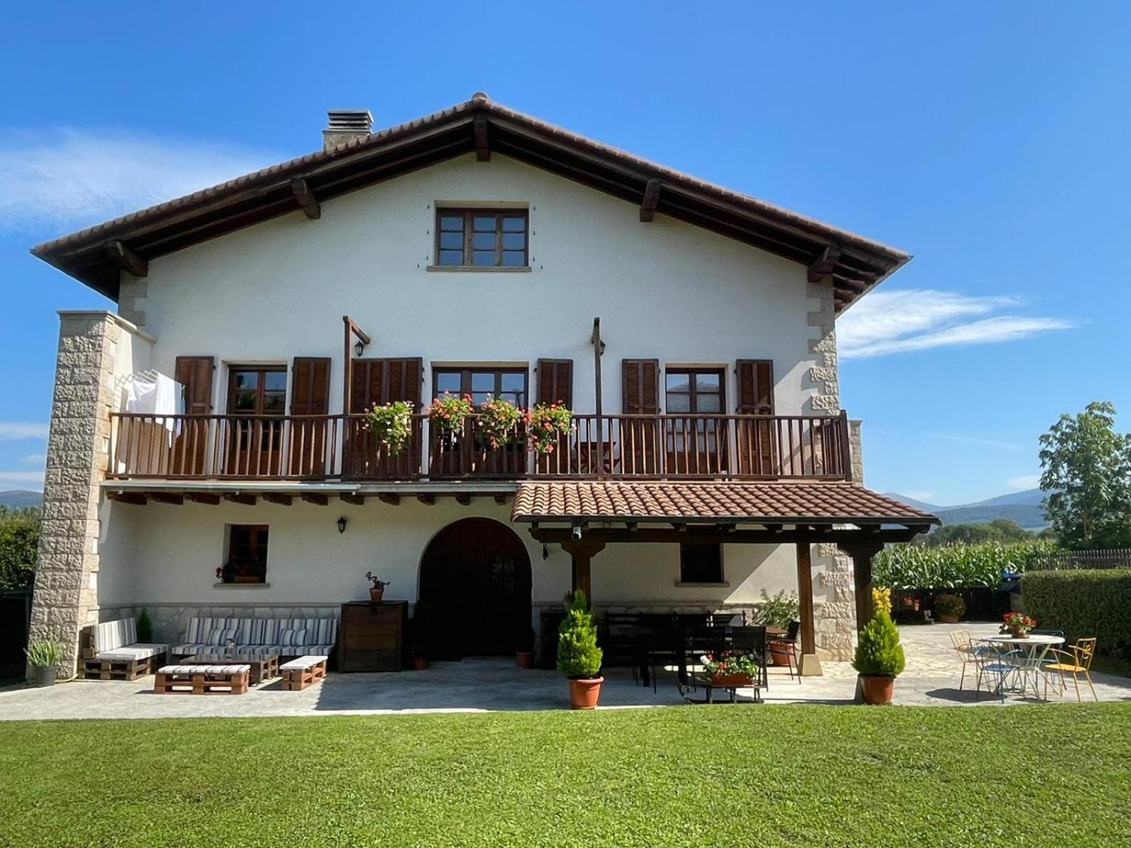 Casa Rural Galain Lizaso Bagian luar foto
